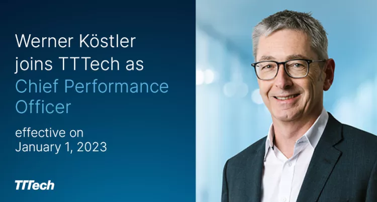 Werner Köstler announced as new CPO