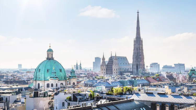 Vienna skyline