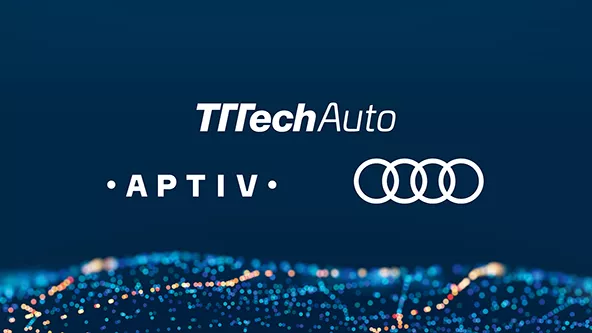 Graphic TTTechAuto APTIV Audi Cooperation Newspost