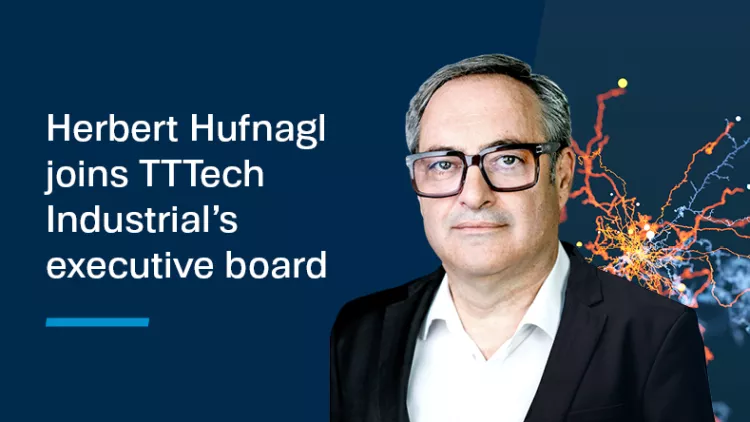Herbert Hufnagl joins TTTech Industrial as Member of the Executive Board and General Manager