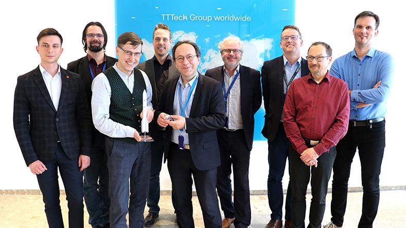 Visit of ArianeGroup in Vienna to discuss the exploitation agreement and R&D partnership with TTTech Aerospace. © TTTech Computertechnik AG