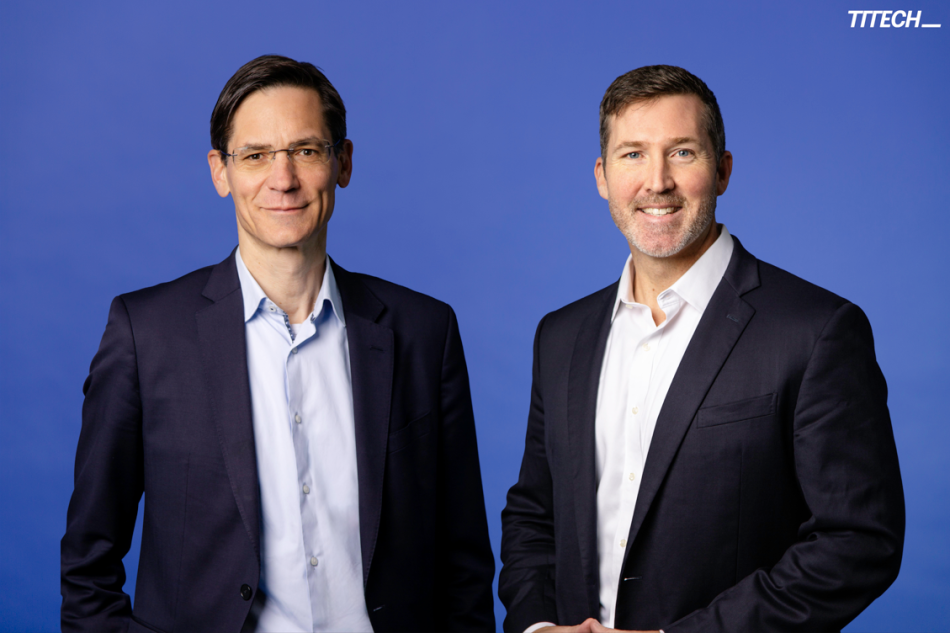 Georg Kopetz, CEO und Migründer TTTECH und Eddie Myers, CEO TTTech Systems SE