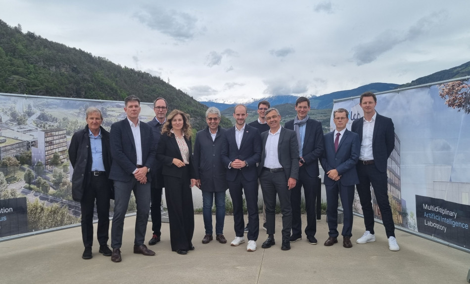 Group visit to Innovation Campus Brixen