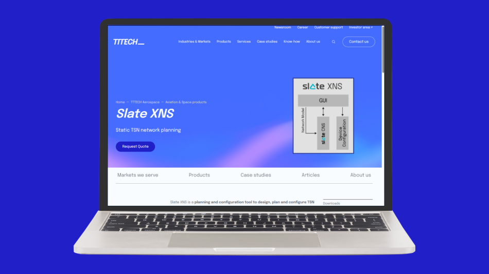 TTTECH - TSN product portfolio for aerospace