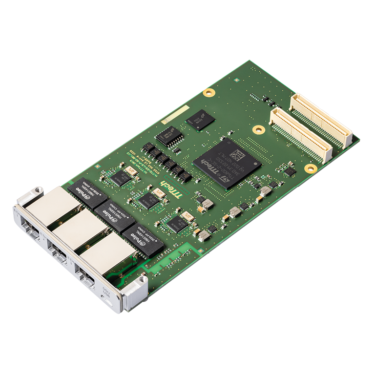 TTE-End System Lab Space (PMC) - TTEthernet® interface card for development and test (space applications)