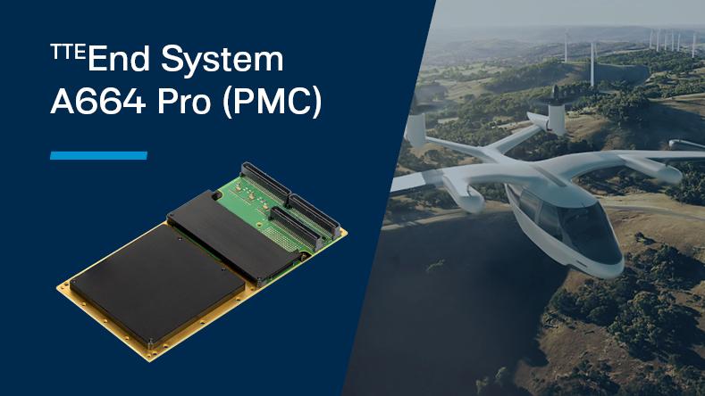TTTech Aerospace’s certifiable TTE-End System A664 Pro (PMC) card / featured image