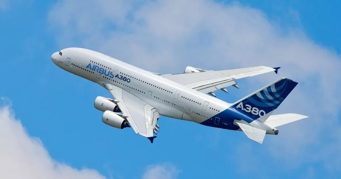 Airbus A380 header