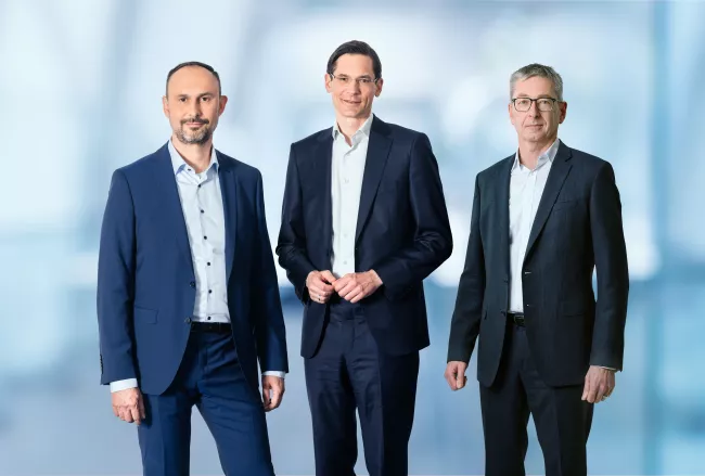Executive Board (fltr): Manfred Prammer, Georg Kopetz and Werner Köstler © Robert Fritz