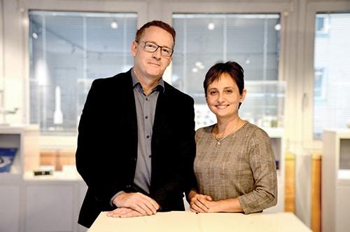 Anna Ryabokon and Ivan Masar, TTTech Group